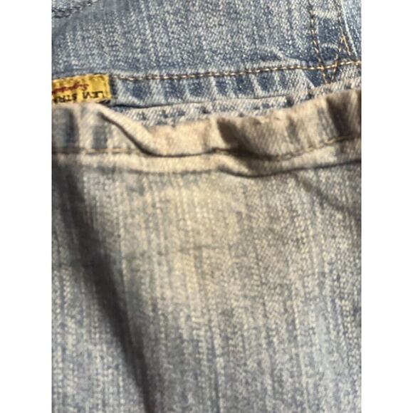 Levi Strauss Signature Midrise Bootcut Misses 16 Long Jeans Retro 90s 80s Y2K - Picture 6 of 10